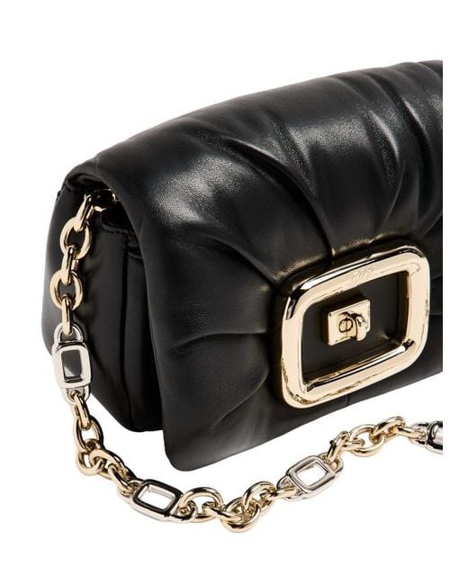 Roger Vivier Black Viv' Choc Mini Bag