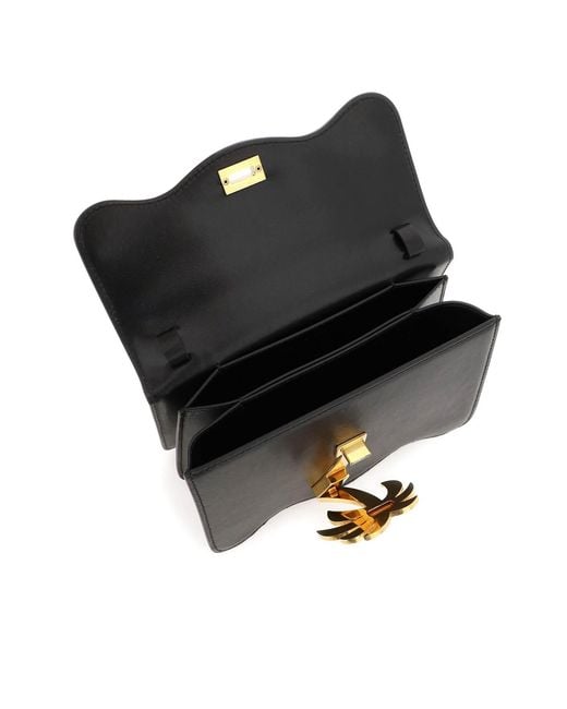 Palm Angels Black Medium 'palm Beach' Bag