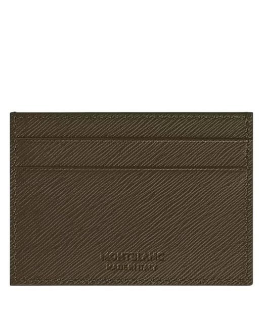 Montblanc Natural Sartorial 5Cc Leather Card Holder for men