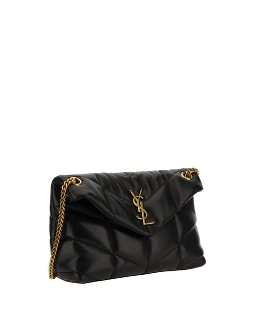 Saint Laurent Black Lou Lou Shoulder Bag for men