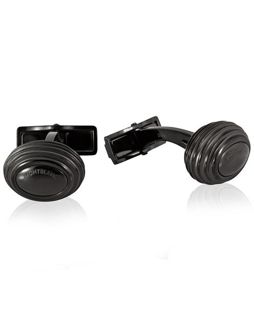 Montblanc Black Urban Speed Pvd Cuff Links for men