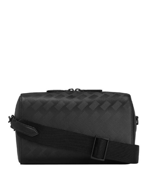 Montblanc Black Extreme 3.0 Motif Leather Shoulder Bag