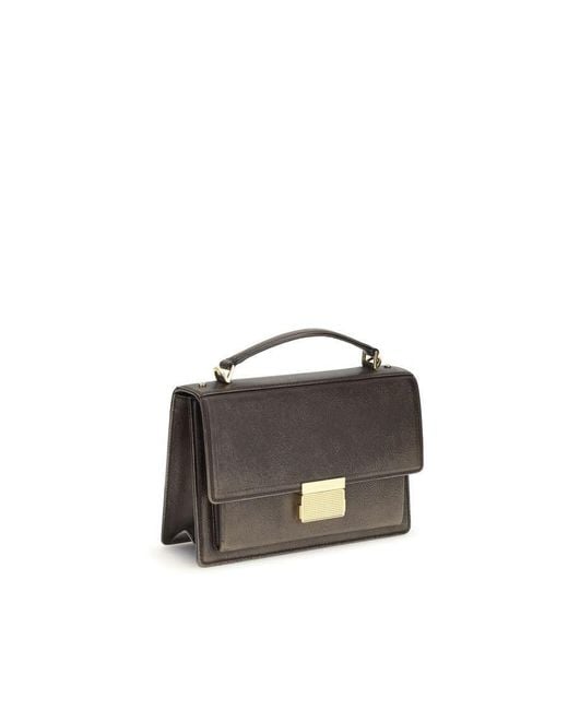 Golden Goose Deluxe Brand Gray Top Handle Bag
