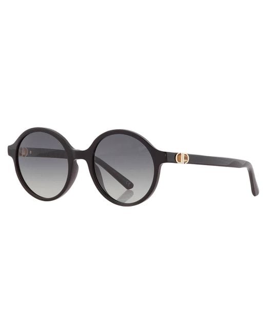 Dior Brown Grey Gradient Round Sunglasses 30montaignemini Ri Cd40019i 01b 51