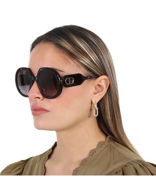 Dior Brown Gradient Smoke Butterfly Sunglasses Bobby R1u 20a1 56