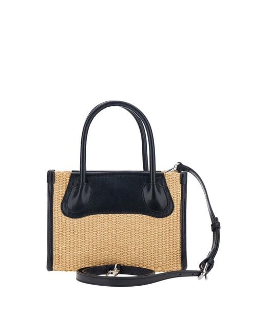 Vivienne Westwood Blue Troy Small Tote Bag