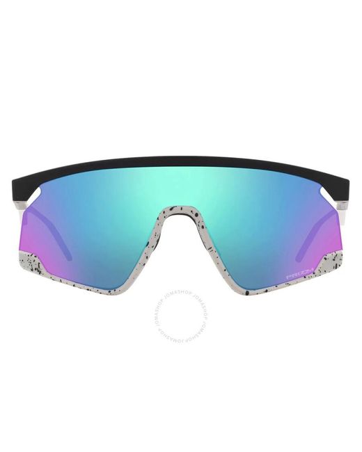 Oakley Blue Bxtr Prizm Sapphire Shield Sunglasses Oo9280 928003 39