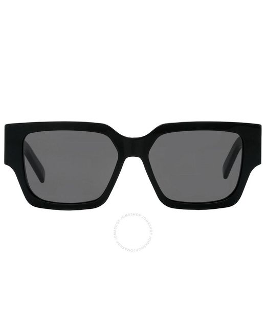 Dior Black Grey Square Sunglasses Dm40013u 05v 55 for men