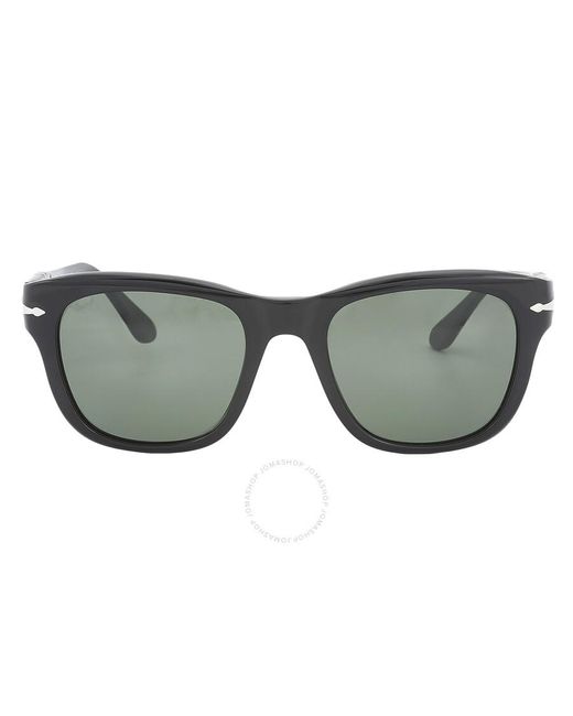 Persol Gray Square Sunglasses Po3313s 95/31 52