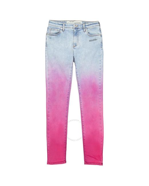 Off-White c/o Virgil Abloh Faded Pink Jeans