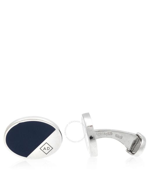 Dunhill Blue Ad Hallmark Lacquer Cufflinks for men