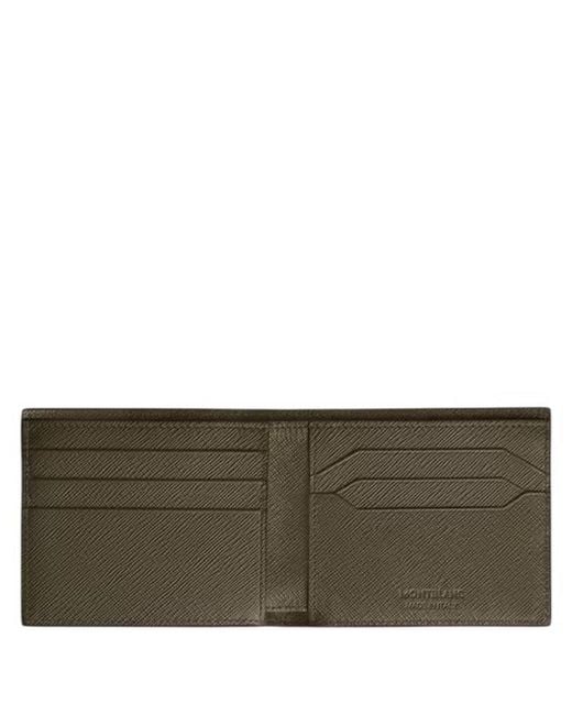 Montblanc Green Sartorial Leather 6Cc Wallet