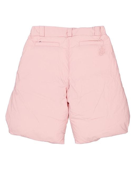 Moncler Pink X Jw Anderson Puffer Shorts, Brand Size 48 Us