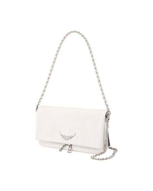 Zadig & Voltaire White Crossbody Bag