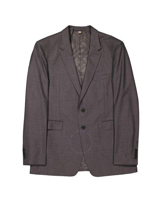 Burberry Gray Millbank Suit Blazer for men