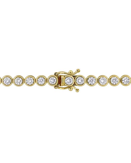 Created Forever Metallic 4 3/5Ct Tw Lab-Grown Diamond Tennis Bracelet