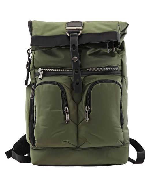 Tumi Green Lance Nylon Backpack for men