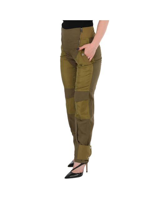 Burberry Green Cargo Pants