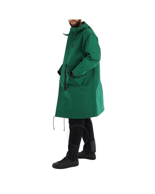 Undercover Green X Eastpak Pocket Detail Nylon Coat for men