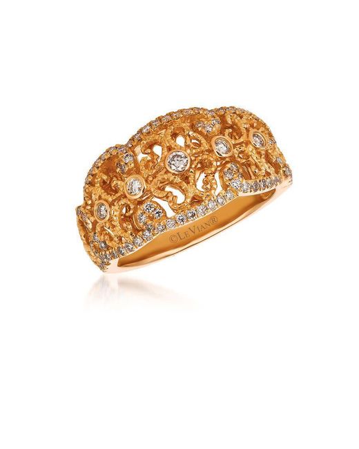 Le Vian Metallic Deco Estate Ring Set