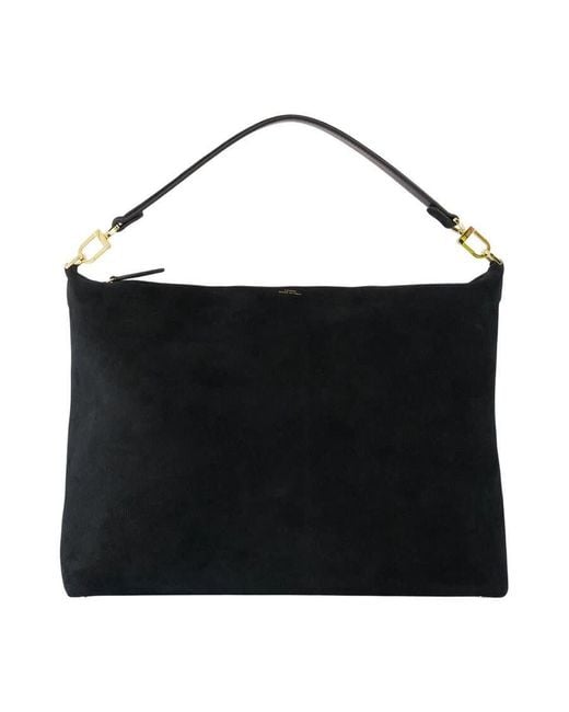 Totême Black Bevel Shoulder Bag