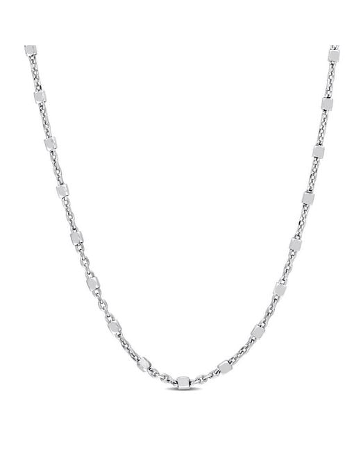Amour Metallic Bead Chain Necklace