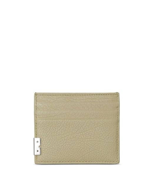 Burberry Natural Tall B Cut Leather Card Case for men