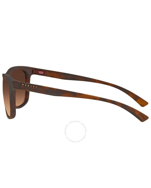Oakley Leadline Prizm Brown Gradient Square Sunglasses  947303 56