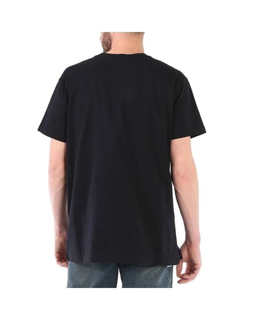 BOY London Black Eagle Print Cotton T-shirt for men