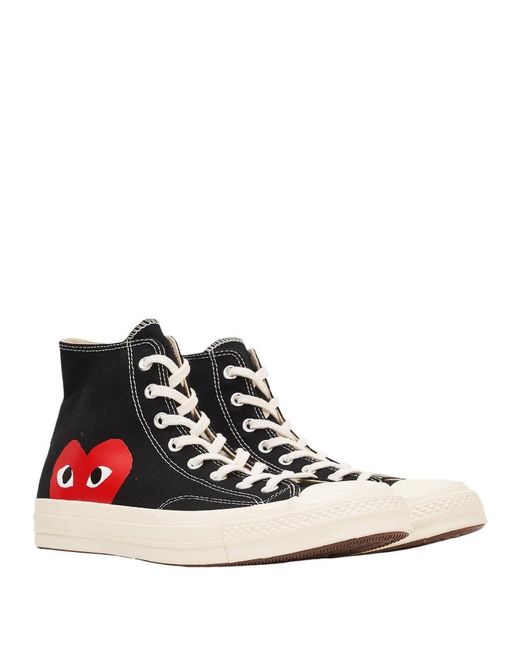 Comme des Garçons Black X Converse Chuck High-Top Sneakers, Brand Size 8 Us for men