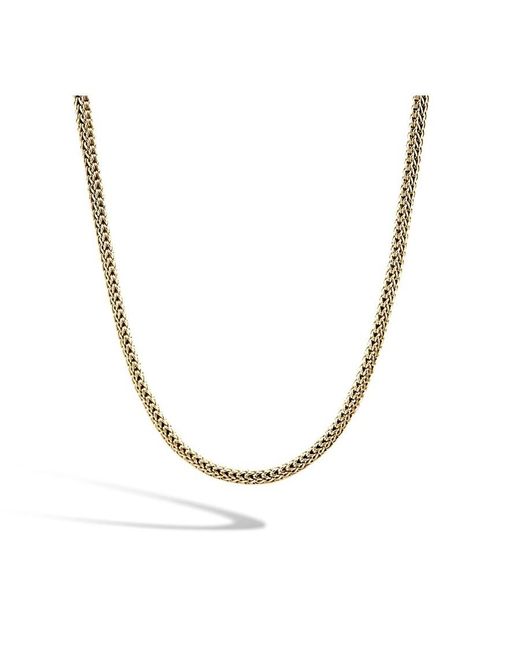 John Hardy Metallic Reversible Icon Necklace, 5Mm