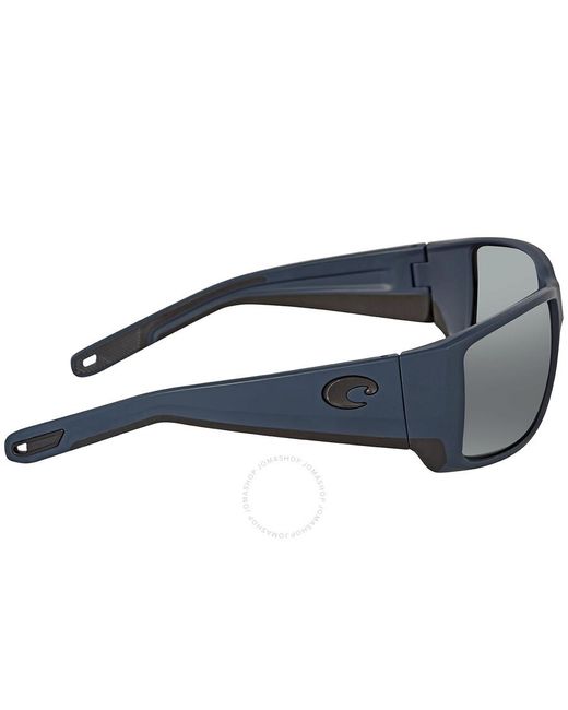 Costa Del Mar Gray Blackfin Pro Grey Silver Mirror Polarized Glass Sunglasses 6s9078 907808 60 for men