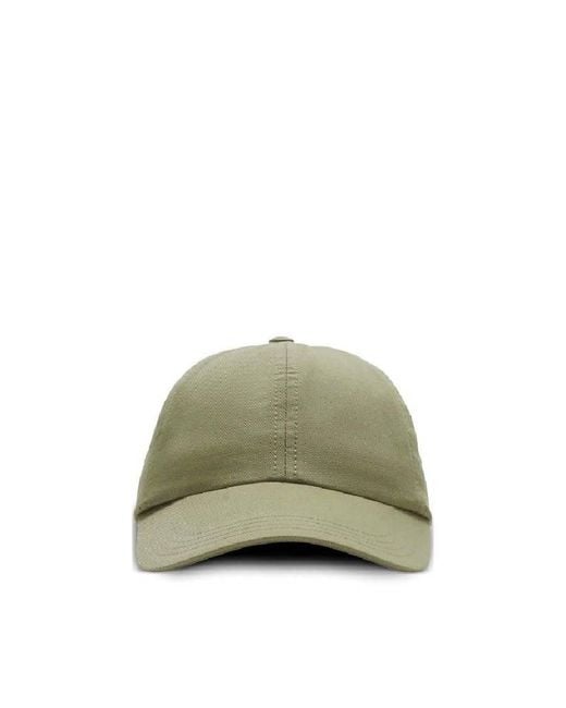 Burberry Green Ekd Logo-Embroidered Cotton Baseball Cap for men