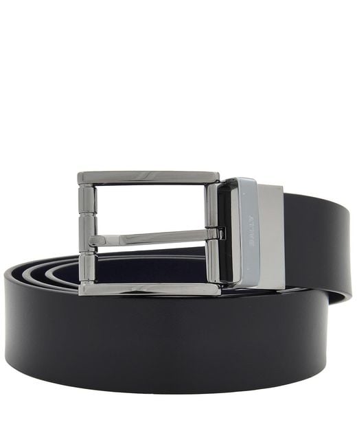 Bally Black Reversible Leather Belt, Cm for men
