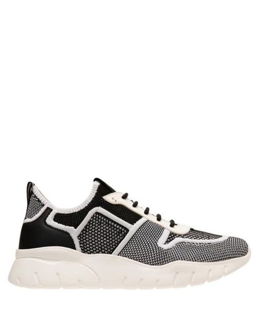 Bally Black Bieny Knit Fabric Low-Top Sneakers, Brand Size 40 Us for men
