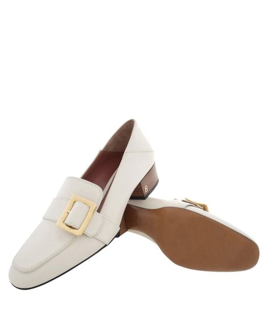 Bally Natural Janelle 30 Leather Pumps