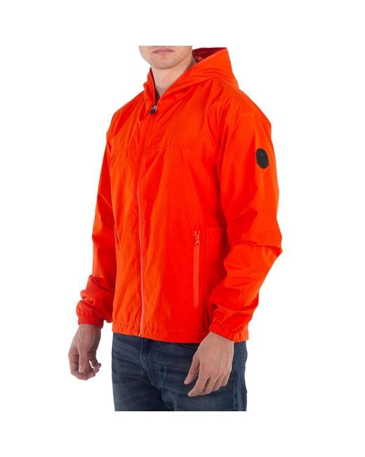 Save The Duck Red Orik Hooded Windbreaker Jacket for men