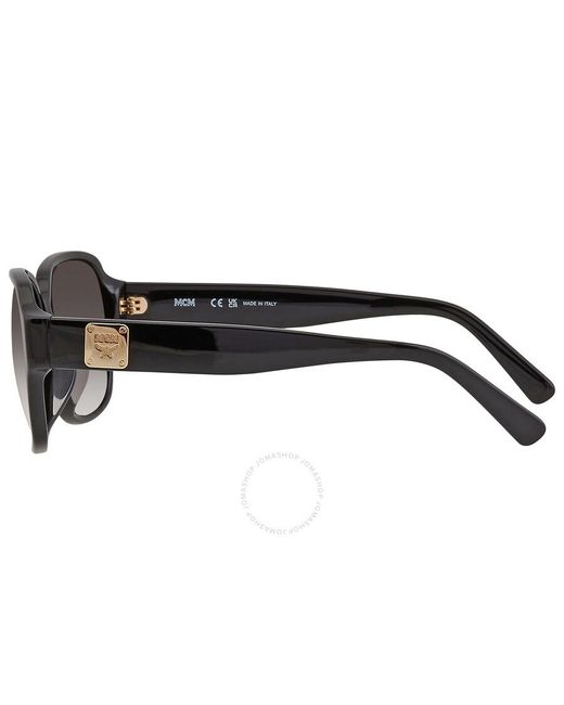 MCM Brown Gradient Rectangular Sunglasses 616sa 001 58