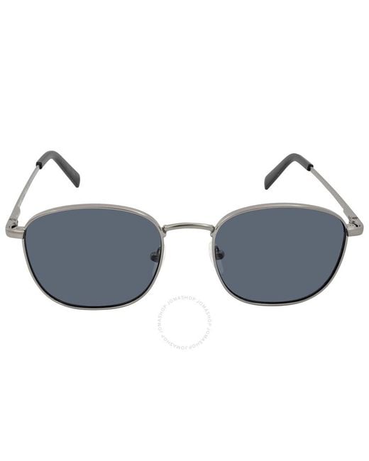 Calvin Klein Blue Square Sunglasses Ck20122s 008 52 for men