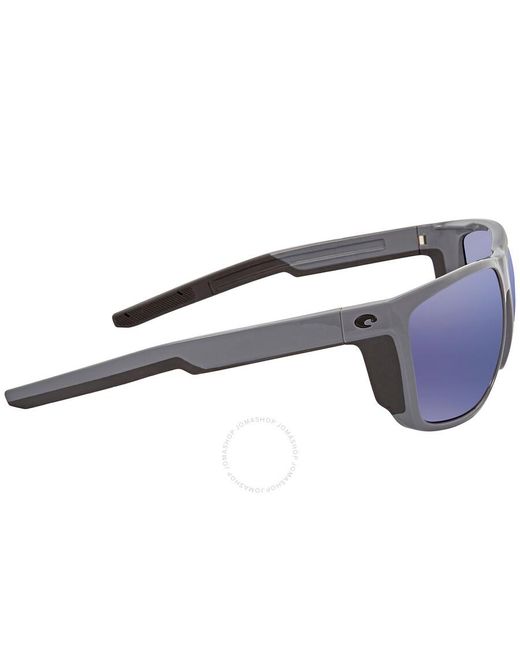 Costa Del Mar Ferg Xl Blue Mirror Polarized Polycarbonate Sunglasses 6s9012 901211 62 for men