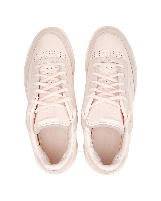 Reebok Pink X Victoria Beckham Ceramic Club C Low-top Sneakers
