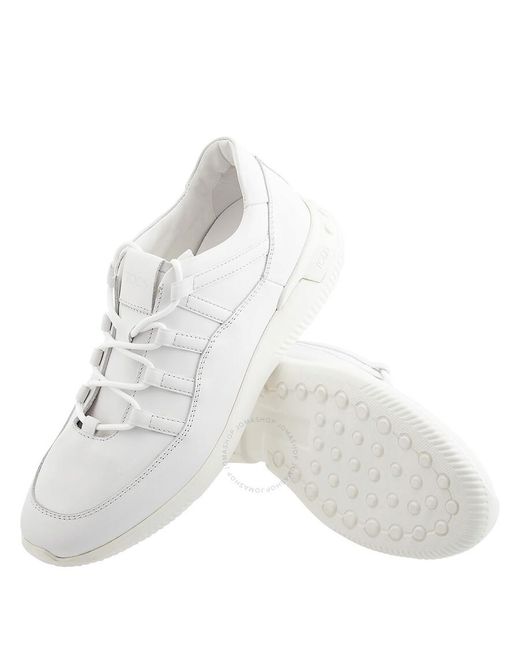 Tod's White Nuova Allacciata Sportivo Lace-up Sneakers for men
