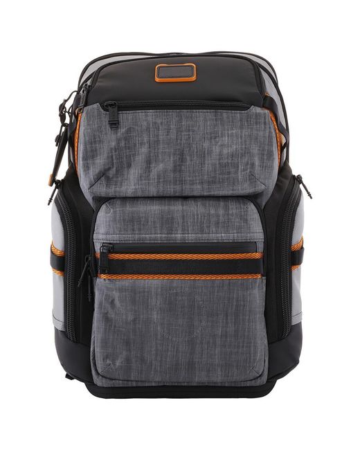 Tumi Gray Alpha Bravo Nomadic Backpack for men