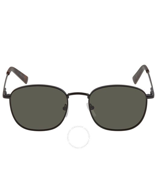 Calvin Klein Brown Green Square Sunglasses for men