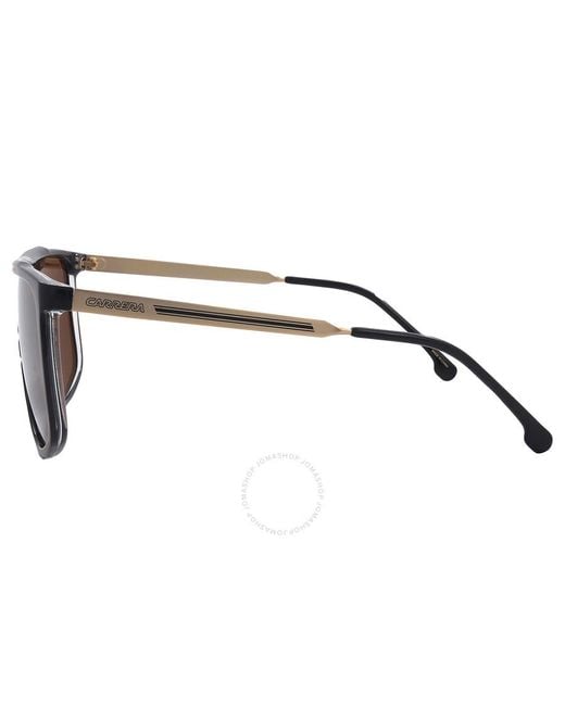 Carrera Brown Gold Pilot Sunglasses 1056/s 02m2/yl 61 for men