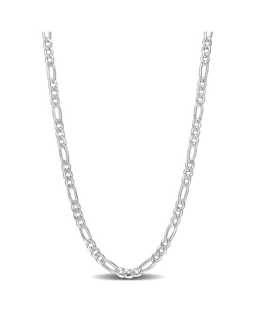 Amour Metallic 3.8Mm Figaro Chain Necklace