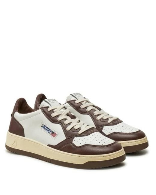 Autry Multicolor Medalist Low Bicolor Sneakers, Brand Size 40 Us for men