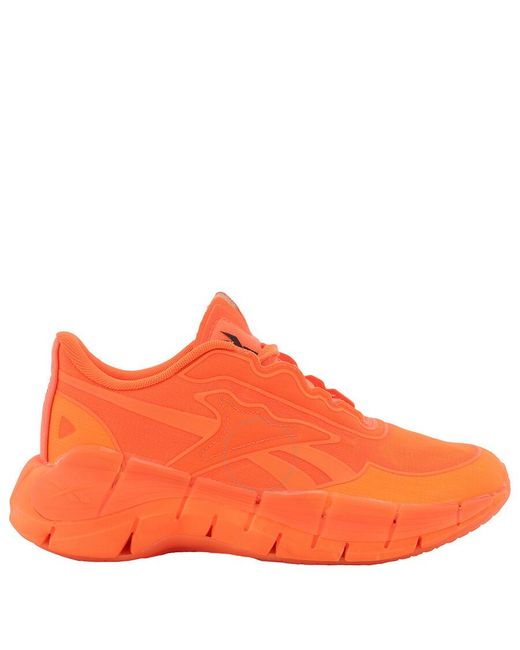 Reebok Orange X Victoria Beckham Solar Zig Kinetica Sneakers