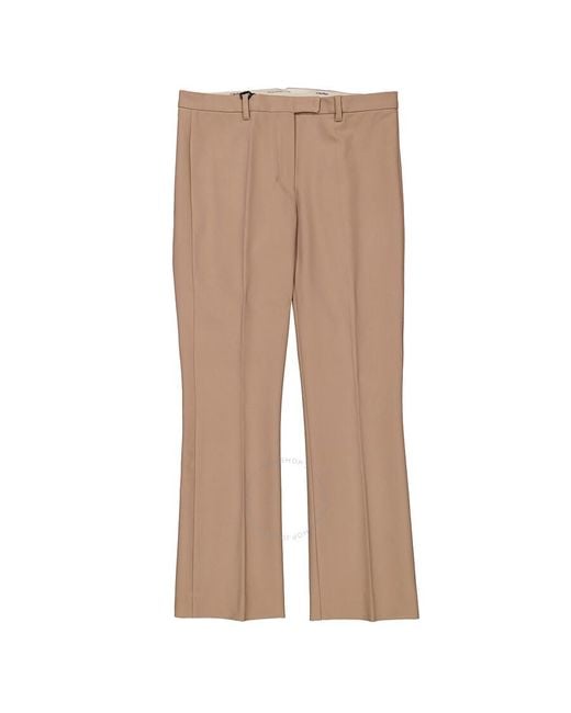 Max Mara Natural Fatina Tailored Trousers, Brand Size 44 Us