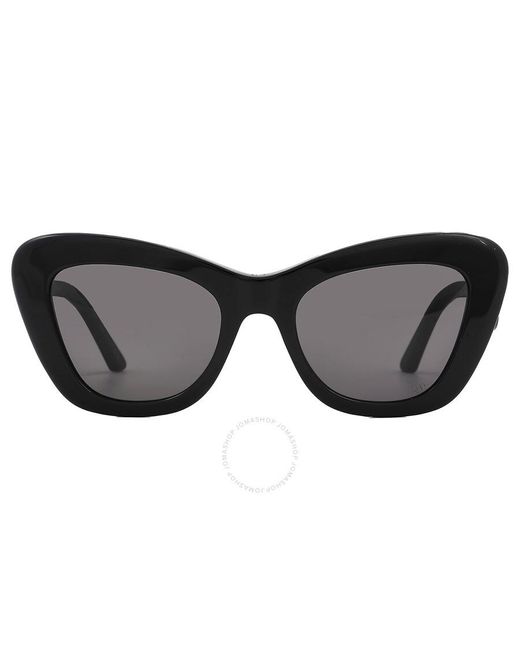 Dior Black Grey Butterfly Sunglasses Bobby B1u Cd40084u 01a 52